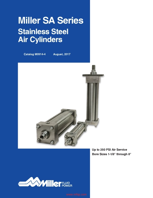 Miller Fluid Power brand Industrial Hydraulic & Pneumatic Cylinders